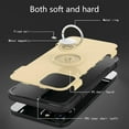 thumbnail image 3 of Mignova For iPhone 12 Pro Max 6.7" Case with Ring Holder Dual Layer Shockproof Protective Case Cover Built in Ring Stand 360 Degree Rotating for Apple iPhone 12 Pro Max 6.7 inch 2020 (Gold), 3 of 7
