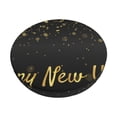 thumbnail image 1 of Balery Happy New Year Fundas de asiento para taburete de bar redondo de tela de terciopelo ajustables que protegen de arañazos y manchas para sillas de 14 a 17 pulgadas.-13 inch, 1 of 7