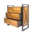 thumbnail image 6 of Heather Ann Creations Bresson 3 Drawer Accent Cabinet, 6 of 11