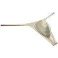 thumbnail image 3 of Botmois Men Solid Low Rise Underwear Tangas Mini Touch Feeling Slim Pouch T-Back Silk Shiny Thong Flesh XL, 3 of 3