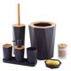 thumbnail image 1 of Juego de baño impreso, juego de baño de plástico, cepillo de dientes redondo, taza, utensilios, cepillo de inodoro, juego de seis piezas, 1 of 6