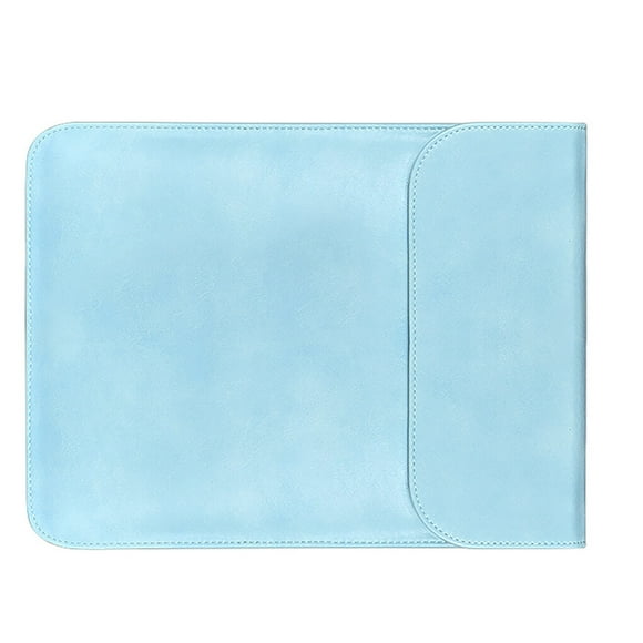Cateissary Funda impermeable para ordenador portátil, funda de almacenamiento de PU, funda para ordenador portátil, repuesto para , funda Juegos de teclado y mouse para computadora azul 13.3 pulgadas