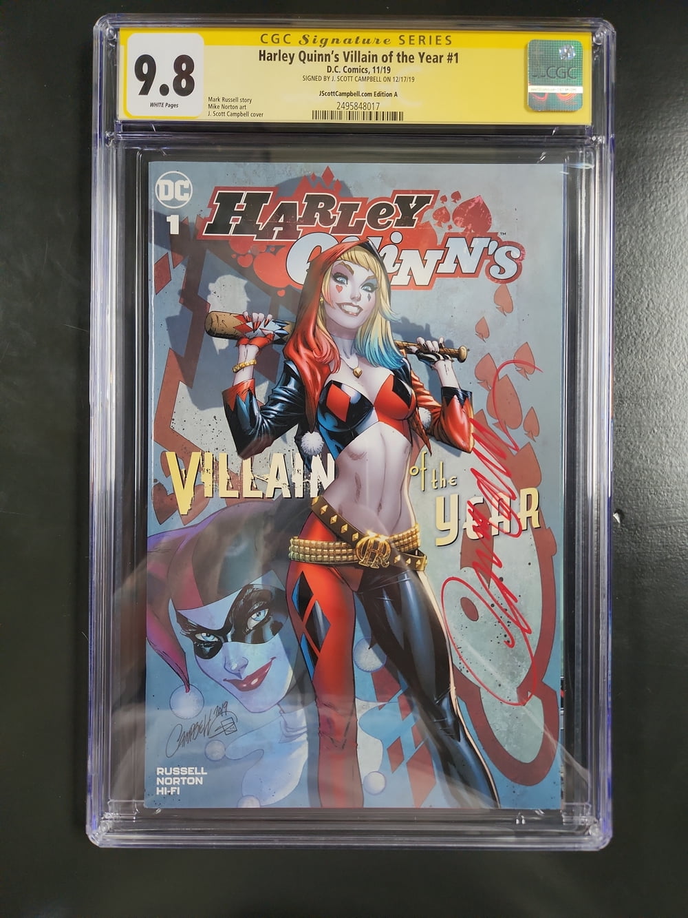 Cover of Harley Quinn's Villain of the Year #1