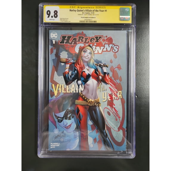 Harley Quinn's Villain of the Year #1 - CGC 9.8 Comic Book