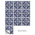 thumbnail image 1 of Wall Tile Vinyl Flower Wall Sticker Mural Tile Decal Waterproof Self-Adhesive Tile Sticker, MZ-2-118, Large, 1 of 9