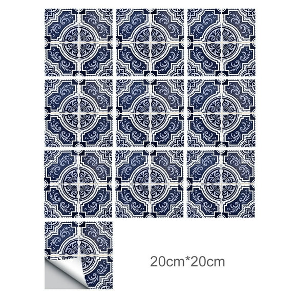 wall adhesive tile flower pattern wall tile mural tile decor wall tile sticker vinyl flower wall tile