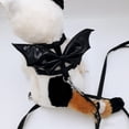 thumbnail image 2 of Pet Leash Harness Set Bat Design Lovely Pet Wings Cat Harness Set for Halloween, 2 of 6