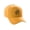 Gold, variant on Daxton Structured Baseball Hat Cap Curved Visor Old English Font Light Grey Hat Black C
