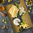 thumbnail image 5 of United States Cutting Board, DC American Capital City White House Above the Lake Landscape Artwork, Decorative Tempered Glass Cutting and Serving Board, Large Size, Apricot and Ginger, by Ambesonne, 5 of 5