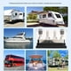 thumbnail image 3 of Barra de Bus de Batería DC12V a 48V 600A Bloque de Distribución de Energía de 4 Pernos M10 de Alta Corriente para Coche RV Barco Yate ANGGREK  Otros, 3 of 8