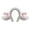 B, variant on batmeuy Hair Hoop Sheep Ear Design Plush Headband Bowknot Bell Decor White Hairband Makeup Washing Accessory