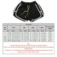 thumbnail image 2 of Women's Dolphin Shorts Stripe Designs Drawstring Elastic High Waist Sweat Shorts with Pockets for Loungewear Homewear, 2 of 8
