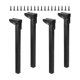 thumbnail image 2 of 4 Pieces Foldable Table Leg Collapsible Table Legs Multipurpose Portable Stable For Night Stands Bench Computer Desk Supplies-In stock, 2 of 5
