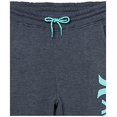 thumbnail image 3 of Hurley Pantalon de Jogging en Molleton pour Garçons, Bleu Marine Chiné, 3T, 3 of 3