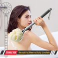 thumbnail image 2 of Cepillo de ducha HONOMA Soft Bristles con esponja vegetal de calabaza, 2 of 6