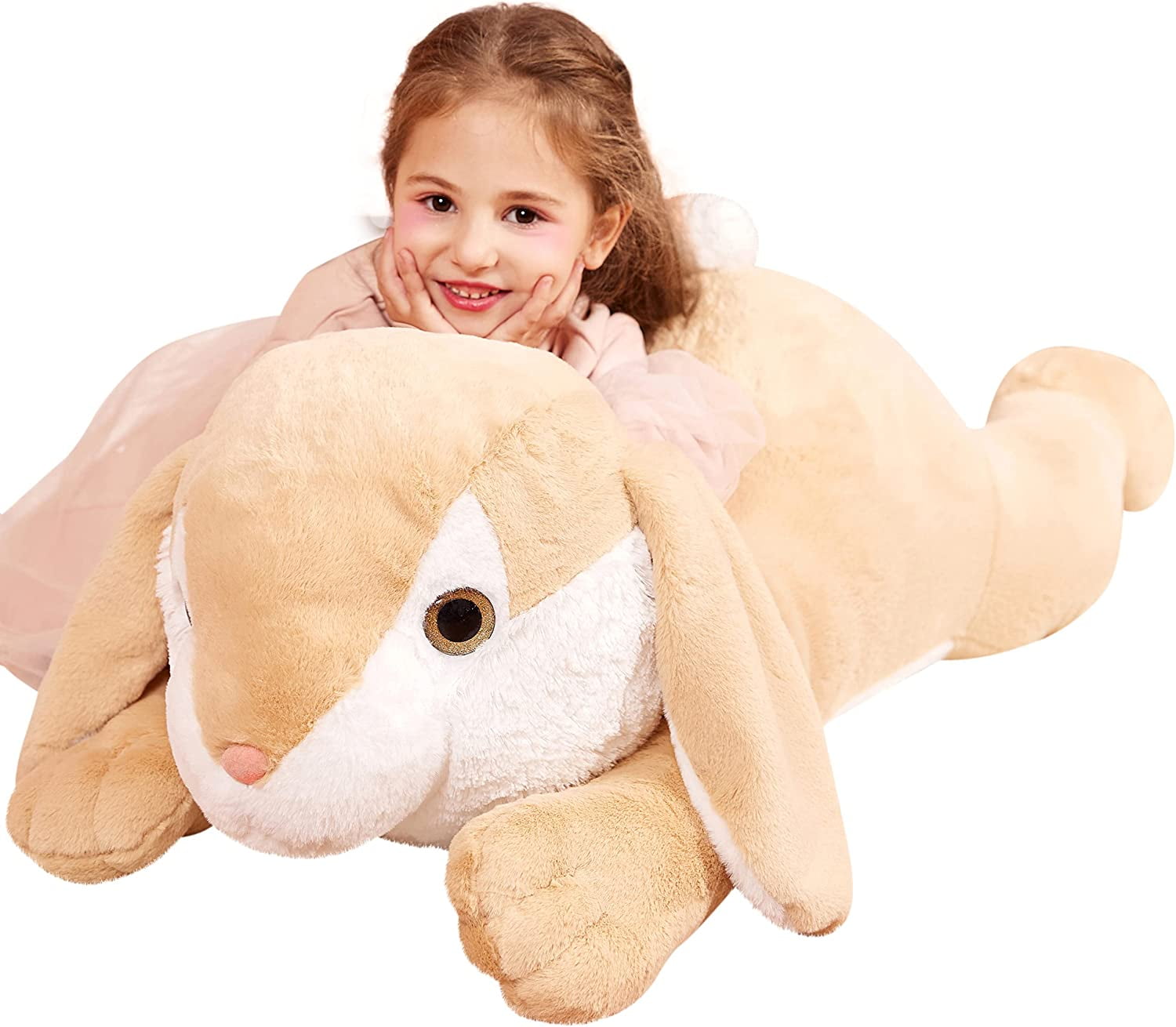 Giant Rabbit Stuffed Animal Plush Toy,Large Bunny Cute Jumbo Soft Toys