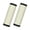 Beige, variant on 2 Pack Luggage Handle Wraps For Suitcase Comfort Soft Handle Covers Identifier Luggage Makers Covers Wraps Travel Accessories Hotpink