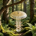 thumbnail image 6 of Hanging Bird Feeder Rain Guard Dome Cover Weather Proof Squirrel Baffle For Hummingbird Feeder Outdoor Bird Feeder Protection, 6 of 6
