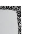 thumbnail image 3 of Ambesonne Victorian Fitted Sheet, Antique Floral Swirls, Full Size, Black and White, 3 of 3