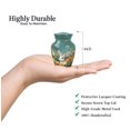 thumbnail image 3 of Colorful Flowers Rabbit Urn For Ashes For Women - Funeral Urns For Human Ashes Adult - Adult Urns For Human Ashes Men - Small Urns For Human Ashes - Burial Urns For Ashes (Size -3inch,1pcs), 3 of 5