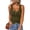 Army Green, variant on BTFBM Spring Tops for Women Summer Scoop Neck Ribbed Henley Button Sleeveless Casual Basic Tank Top Clothes Outfits