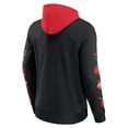 thumbnail image 3 of Men's Fanatics  Black/Red Texas Tech Red Raiders Color Block Badge Fleece Pullover Hoodie, 3 of 3