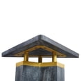 thumbnail image 3 of Mesa TUP THE URBAN PORT Andes, triangular, 51 cm, ribete dorado, 3 of 9