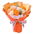 thumbnail image 1 of Ramo de jabón perfumado con rosas artificiales para la fiesta del Día de San Valentín de la madre naranja, 1 of 9