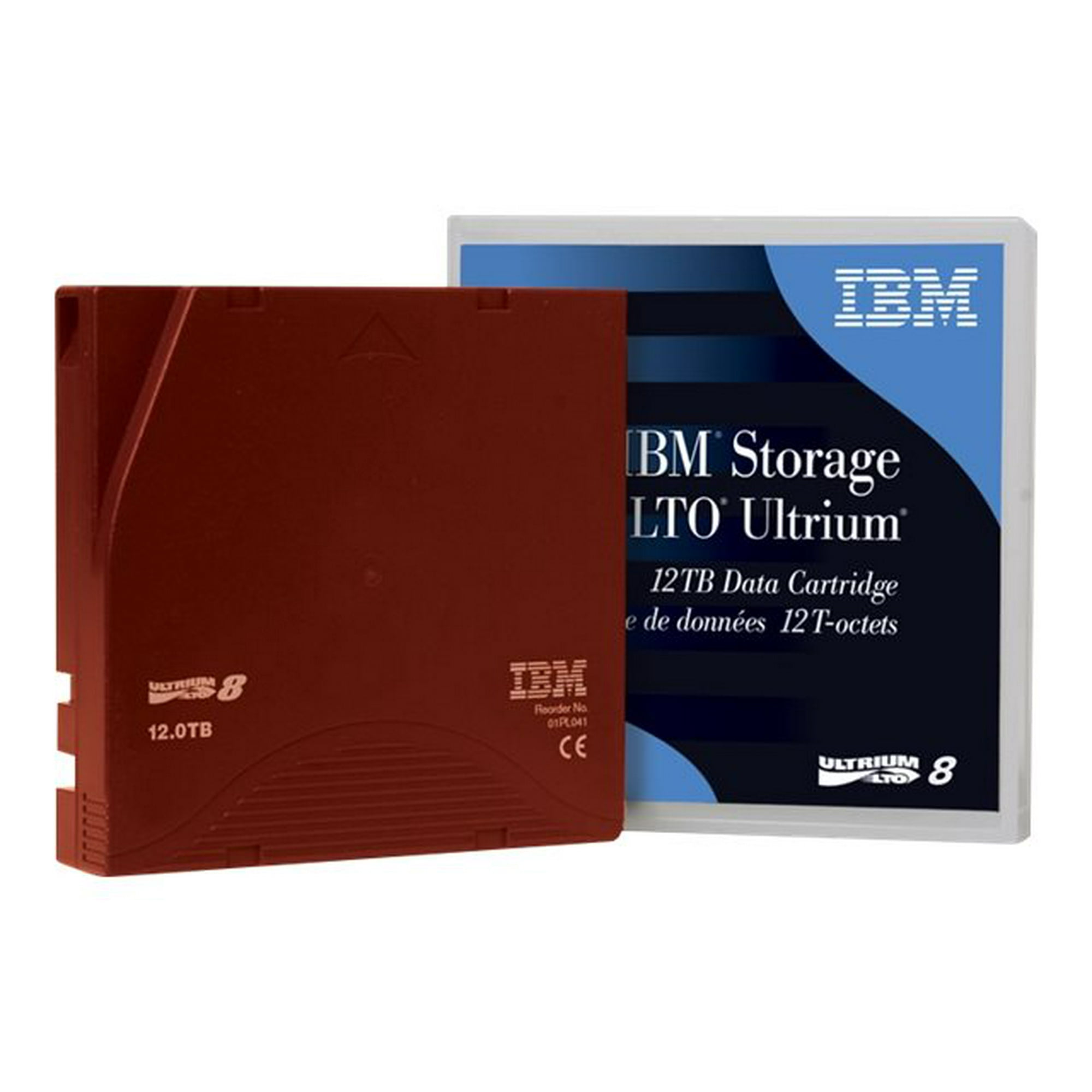 Lenovo - LTO Ultrium 8 - 12 TB / 30 TB - barcode labeled