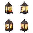 thumbnail image 4 of Yuarrent Luz colgante de Halloween, atmósferas de fiesta, lámpara de casa embrujada espeluznante, patio, chimenea, linterna para el hogar, fotografía Kits de decoración para fiestas Tipo 2 Yuarrent HA064694-02, 4 of 6