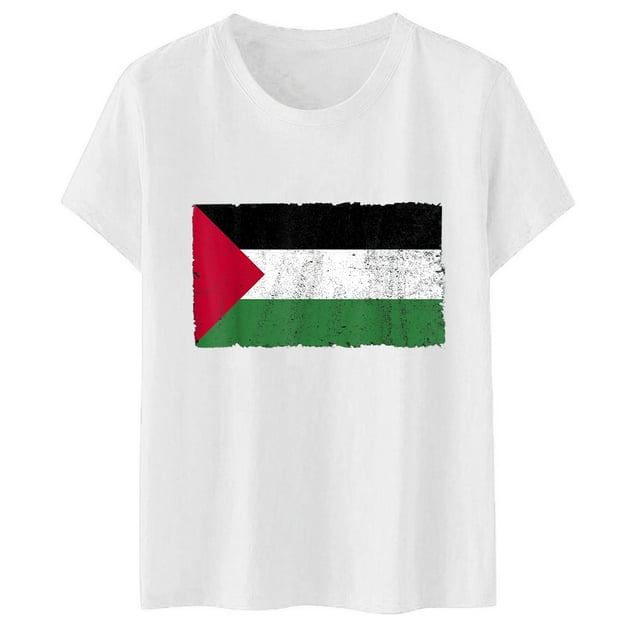 adviicd Hauts à Manches Courtes pour Femmes T-Shirt Col Rond Manches Courtes Été 2024 Basique Décontracté à Blocs de Couleur Blanc,L