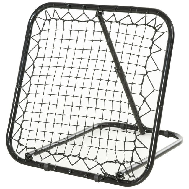 Soozier Angle Réglable Soccer Baseball Rebondisseur Filet Entraînement