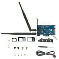 thumbnail image 3 of Garosa Mini PCIE Adaptateur Multi Système Compatibilité 4Pin Interface d'Alimentation Petit Volume Adaptateur PCIE, Adaptateur PC Wifi, Adaptateur Sans Fil, 3 of 8