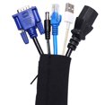 thumbnail image 5 of Cable Cover, Cable Sheath [Pack of 4, 48cm] Office Cable Pass, Cable Cover Box, Computer Cable Sheath, Flexible Electrical Wire Organizer, 5 of 5