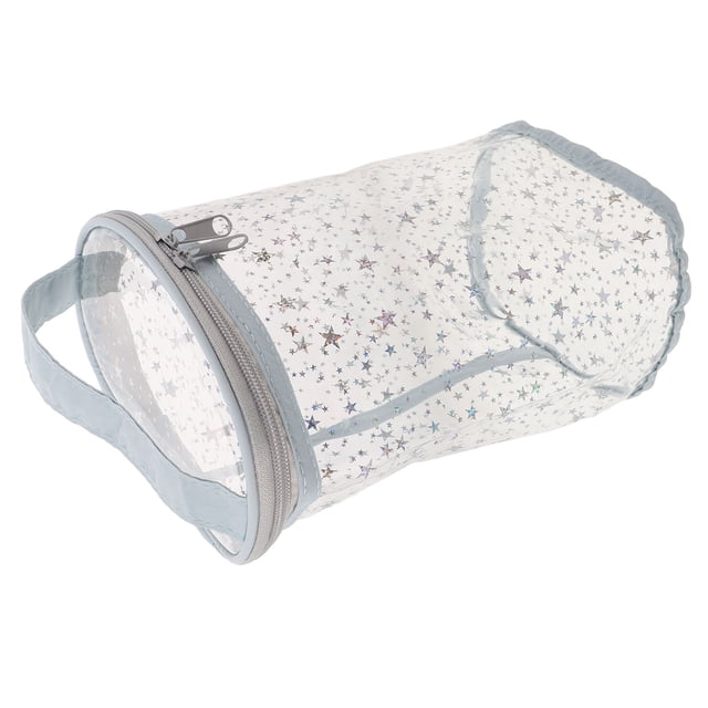 ADDHAT Bolsa De Transparente Impermeable Con Gran Capacidad Para Viaje Y Organización De Maquillaje