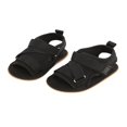 thumbnail image 2 of Baby Sandals Summer Baby Girls Solid Color Soft Sole Shoes, 2 of 5