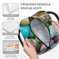 thumbnail image 3 of Yiaed Easter Egg1 Print Lunch Bag Adult Insulated Lunch Box, Leakproof Cooler Food Lunch Containers Reusable High Capacity Lunch Tote Bags-One Size, 3 of 6