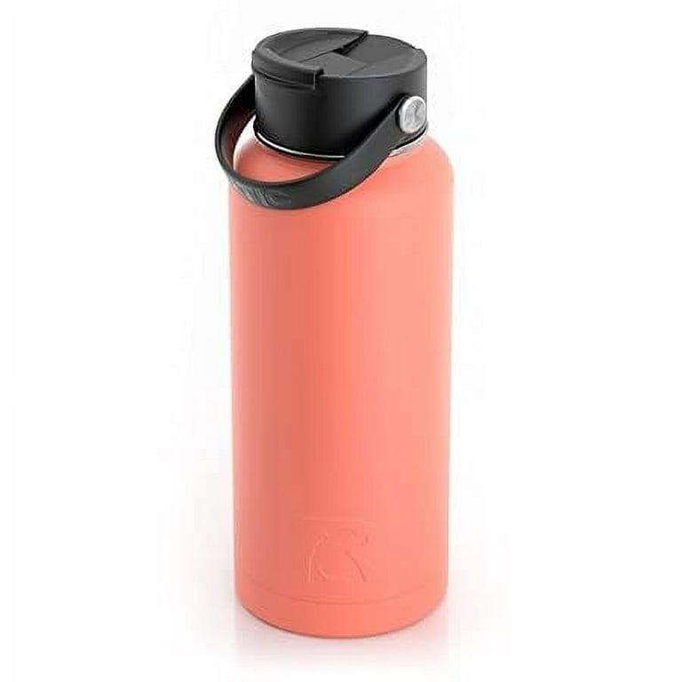 RTIC 16 oz Vacuum Insulated Water Bottle, Metal Stainless Steel
