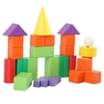 thumbnail image 3 of Bloques de juguete, construcción geométrica de madera para niños, bloques de construcción para niños, bloques educativos de calidad inigualable, 3 of 8