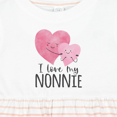 thumbnail image 4 of Inktastic I Love My Nonnie Girls Baby Dress, 4 of 5