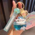 thumbnail image 1 of Cartoon Genuine Sanrio HelloKitty Kulomi Projection Camera Pendant Plush Big Ear Dog Keychain Female, 1 of 7