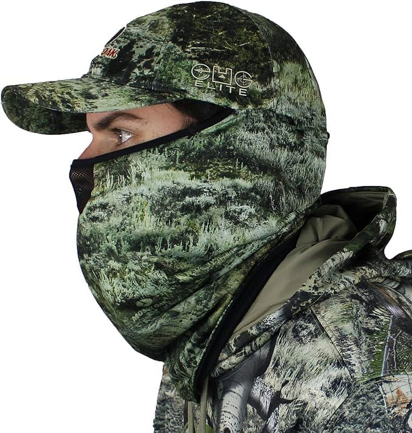 Paramount Outdoors EHG Elite Mossy Oak Mountain Range Denali Balaclava Cap Camo Hunting Face Cover Facemask