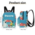 thumbnail image 2 of Ponyo Casual Women's Backpack Waterproof Lightweight Daypack Bags Fashion Travel, 2 of 7