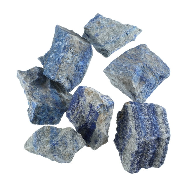 1 juego de piedras ásperas a granel, lapislázuli, piedras naturales, mezcla de cristal sintético a granel crudo grande para lapidario, caída, rocas fuente, decoración, pulido