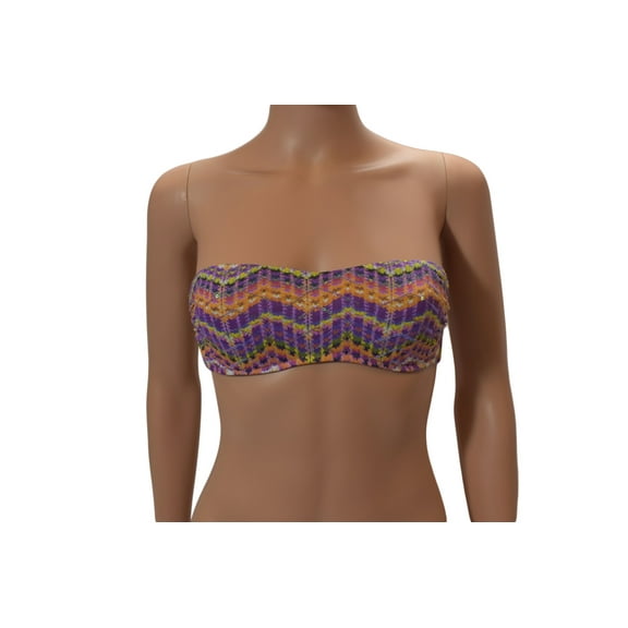 La Perla Multi Color Sequin Underwire Bandeau S