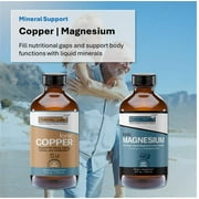 Ionic Colloidal Copper Liquid (8oz/30 PPM) | Blood | Bones | Nerves | Metabolism - Thrival Labs