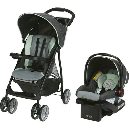 Graco LiteRider LX Lightweight Stroller Travel System, Landry
