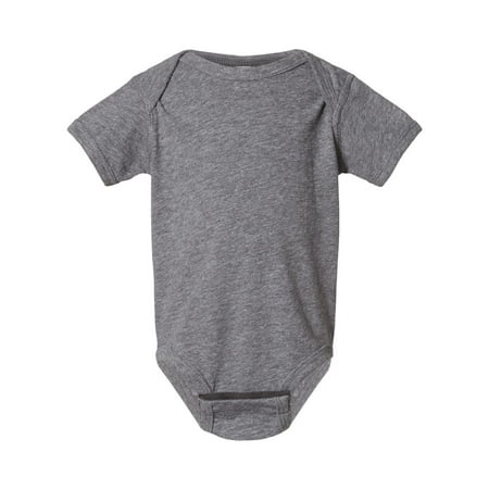 

Infant Fine Jersey Bodysuit Granite Heather NB