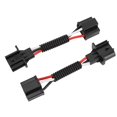 thumbnail image 2 of 2 Pack H13 Male to H4 Female Adapter 75W Headlight Conversion Cable Compatible with Jeep Wrangler, 2 of 3