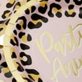 Cheetah Print Paper Plates for Party Animal Safari Birthday Supplies (9
